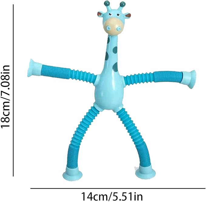 Giraffe Telescopic Suction Cup Toys 1555219 Giraffe Telescopic Suction Cup Toys 1555219