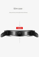 Unisex Watches Cool Unique Creative Original Design Fashion Waterproof Stainless Steel Quartz Watch for Men and Women W12 - TUZZUT Qatar Online Shopping