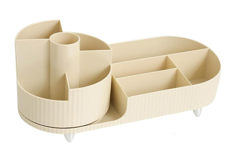 Rotating Cosmetic Toiletries Perfume Storage Organizer 4582A - TUZZUT Qatar Online Shopping