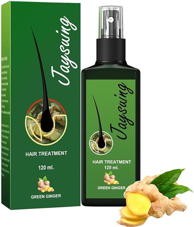 Natural Ginger Hair Growth Spray Jaysuing 120ml Natural Ginger Hair Growth Spray Jaysuing 120ml