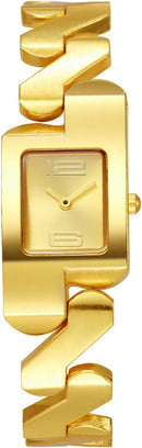 Womens Gold Luxury Quartz Watch 99632 - TUZZUT Qatar Online Shopping