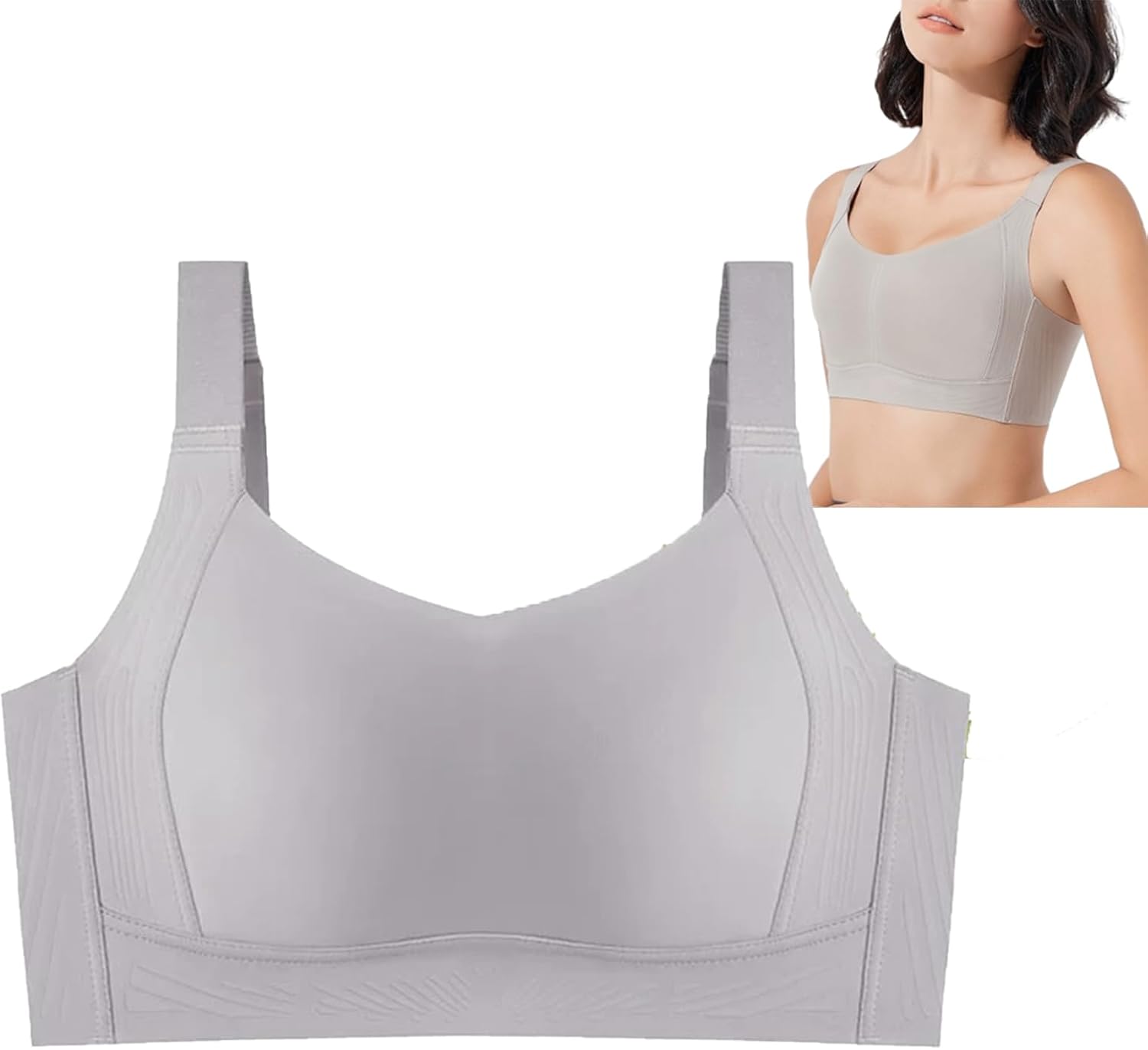 ultra-thin models breasts anti-sagging women's bra WB-22258
