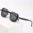 Men Women Vintage Metal Punk Sun glasses S96302 - TUZZUT Qatar Online Shopping