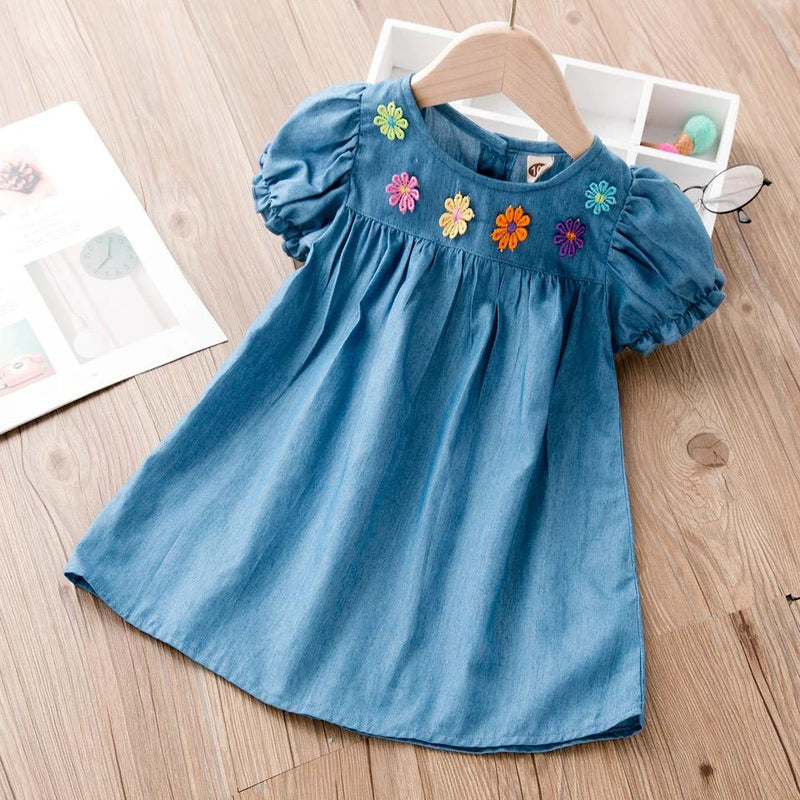 PatPat Baby / Toddler Cutie Embroidered Floral Dress Months 19792748 - Tuzzut.com Qatar Online Shopping