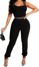 Women's Sexy Elegant Casual Print Jumpsuit L S4604939 - TUZZUT Qatar Online Shopping