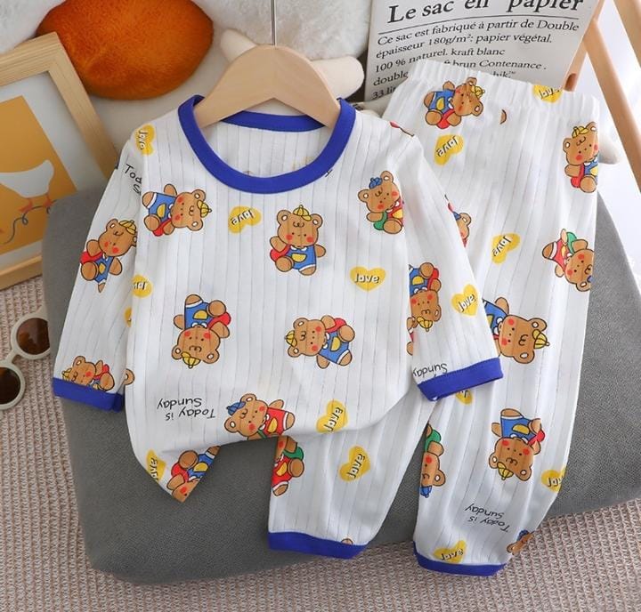 Kids Pajamas Long Sleeve Tops T-shirt + Pants Baby Clothing Set 585476 Kids Pajamas Long Sleeve Tops T-shirt + Pants Baby Clothing Set 585476