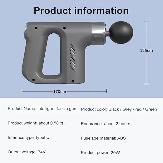 Fascial gun muscle massager KH-740