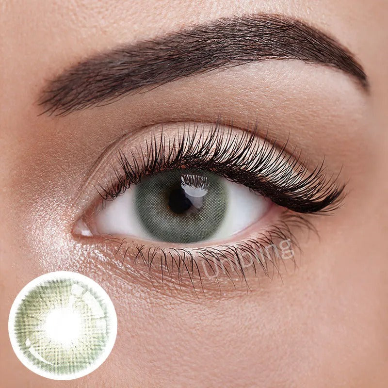 Unibling Rome Time Green Contact Lenses for Eyes (1 Pair) Unibling Rome Time Green Contact Lenses for Eyes (1 Pair)