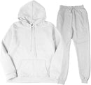 Long Sleeve Hooded Sweatshirts and Sweatpants Set HS0012 - TUZZUT Qatar Online Shopping