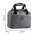 Thermal Insulated Lunch Bag Cool Bag Picnic Adult Kids Food Storage Lunch Box S4501648 - Tuzzut.com Qatar Online Shopping