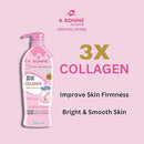 A bonne Body Lotion Smooth & Soft Skin Collagen 500ml - TUZZUT Qatar Online Shopping