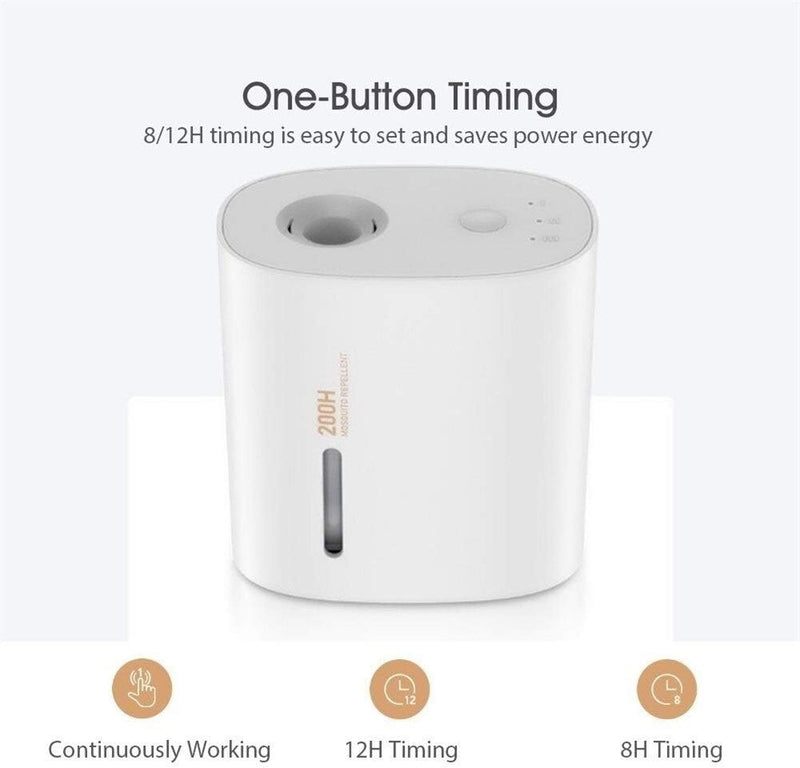 Portable Electric Mosquito Repellent 200H - TUZZUT Qatar Online Shopping