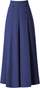 Women's Broad Leg Pants Casual  B-199178 - TUZZUT Qatar Online Shopping