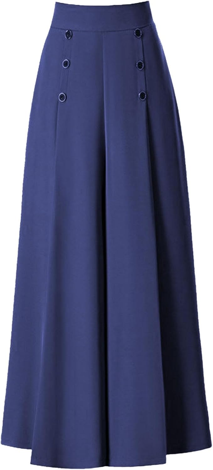 Women's Broad Leg Pants Casual  B-199178 - TUZZUT Qatar Online Shopping