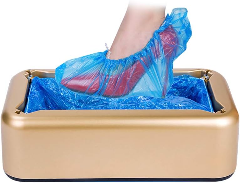 Automatic Shoe Cover Dispenser + 200pc Disposable Plastic Shoe Cover Automatic Shoe Cover Dispenser + 200pc Disposable Plastic Shoe Cover