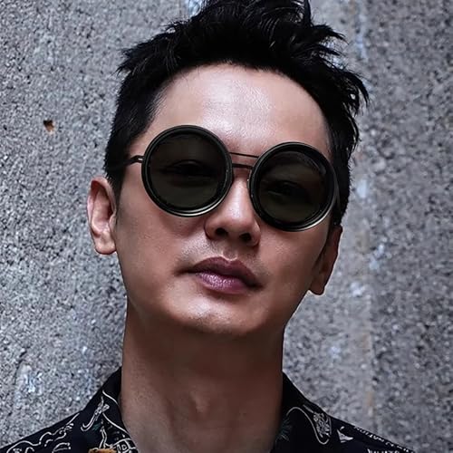 Adjustable Tint Polarized Round Sunglasses S494 Adjustable Tint Polarized Round Sunglasses S494
