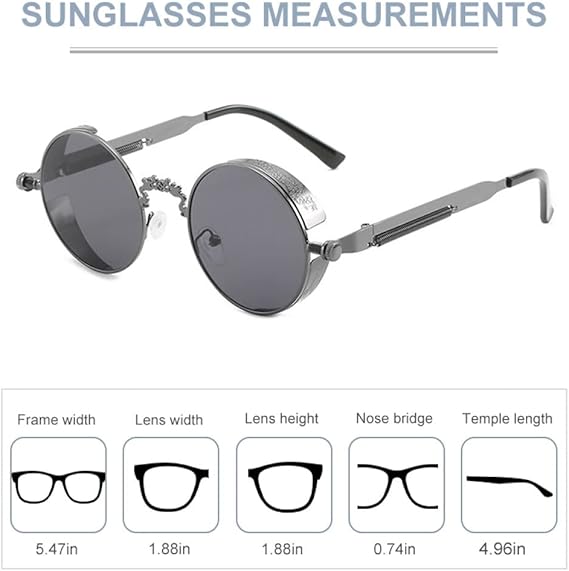 Retro Round Sunglasses X444709306 - TUZZUT Qatar Online Shopping