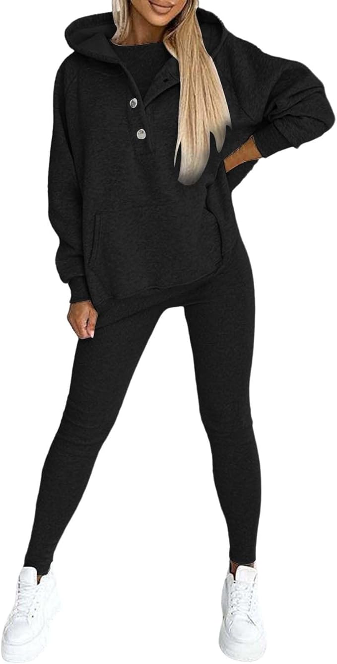 Lounge Pants Hooded Outfi Sports Suit Wide Pocket 80632 Lounge Pants Hooded Outfi Sports Suit Wide Pocket 80632