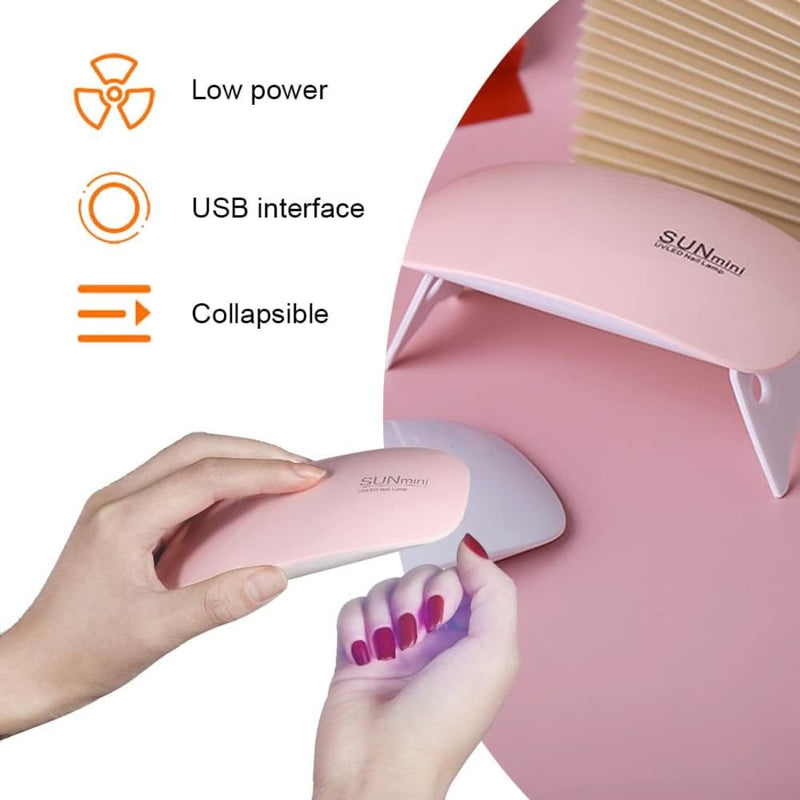 Sun Mini UVLED Nail Lamp - TUZZUT Qatar Online Shopping