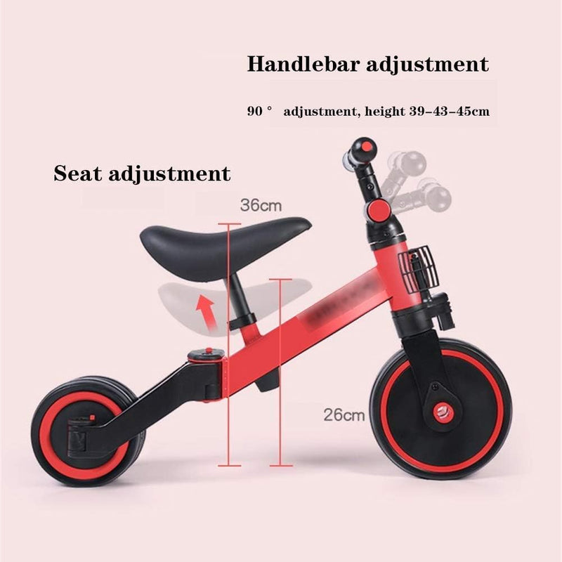 3 in 1 Kids Tricycle Balance Bike - TUZZUT Qatar Online Shopping