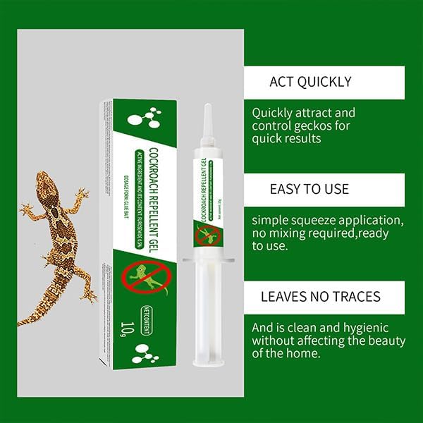 Lizard Repeller for Outside,Reptile Away Gel