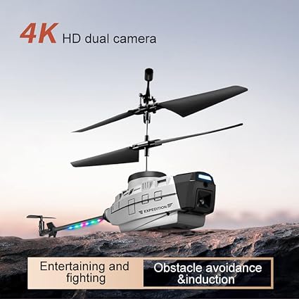 KY202 RC Helicopter Drone 4K Dual Camera Obstacle Avoidance Air