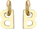 B Letter Dangle Earrings S4803474