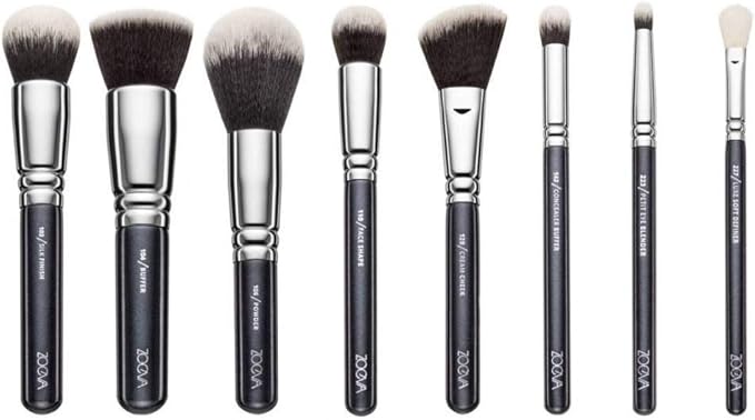 ZOEVA Brushes Makeup Cosmetics Brush Tool Complete Set set of 15 Pennelli Makeup brushes Face Eye Brushes Kit Blending Makeup Brushes set Complete Eye Set Bag