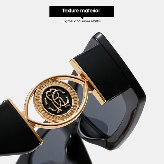 Rectangle Frame Sunglasses S4520090 - TUZZUT Qatar Online Shopping