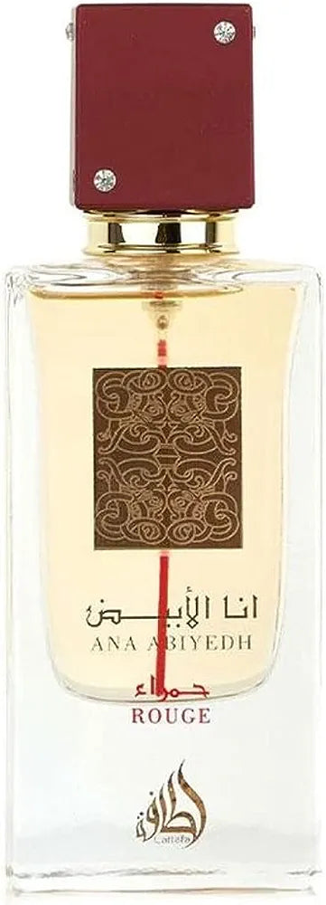 Ana Abiyedh Rouge EDP Perfume - 60ML(2.04 Oz) By Lattafa - TUZZUT Qatar Online Shopping