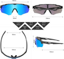 Sports and Leisure Cricket Sunglass D2356