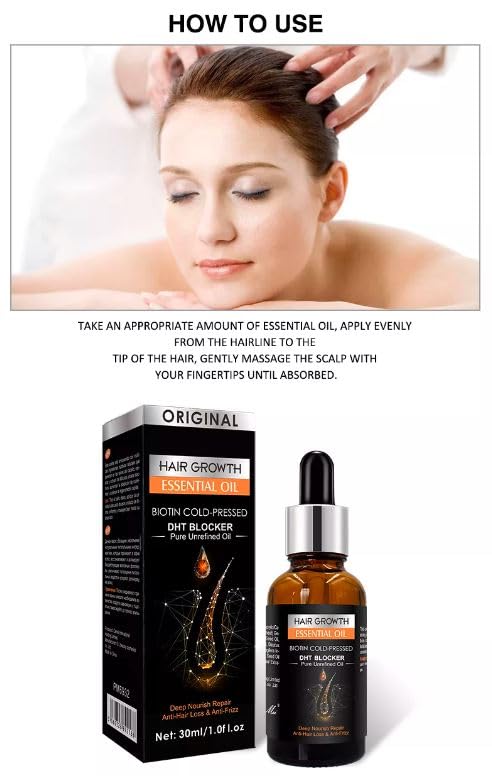 Hair Growth Oil | Controls Hair Fall & Boosts New Hair - TUZZUT Qatar Online Shopping