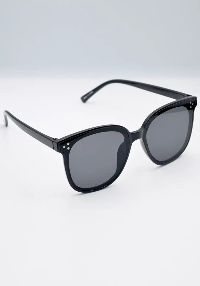 Tinted Lens Full Rim Sunglasses S3512 - TUZZUT Qatar Online Shopping