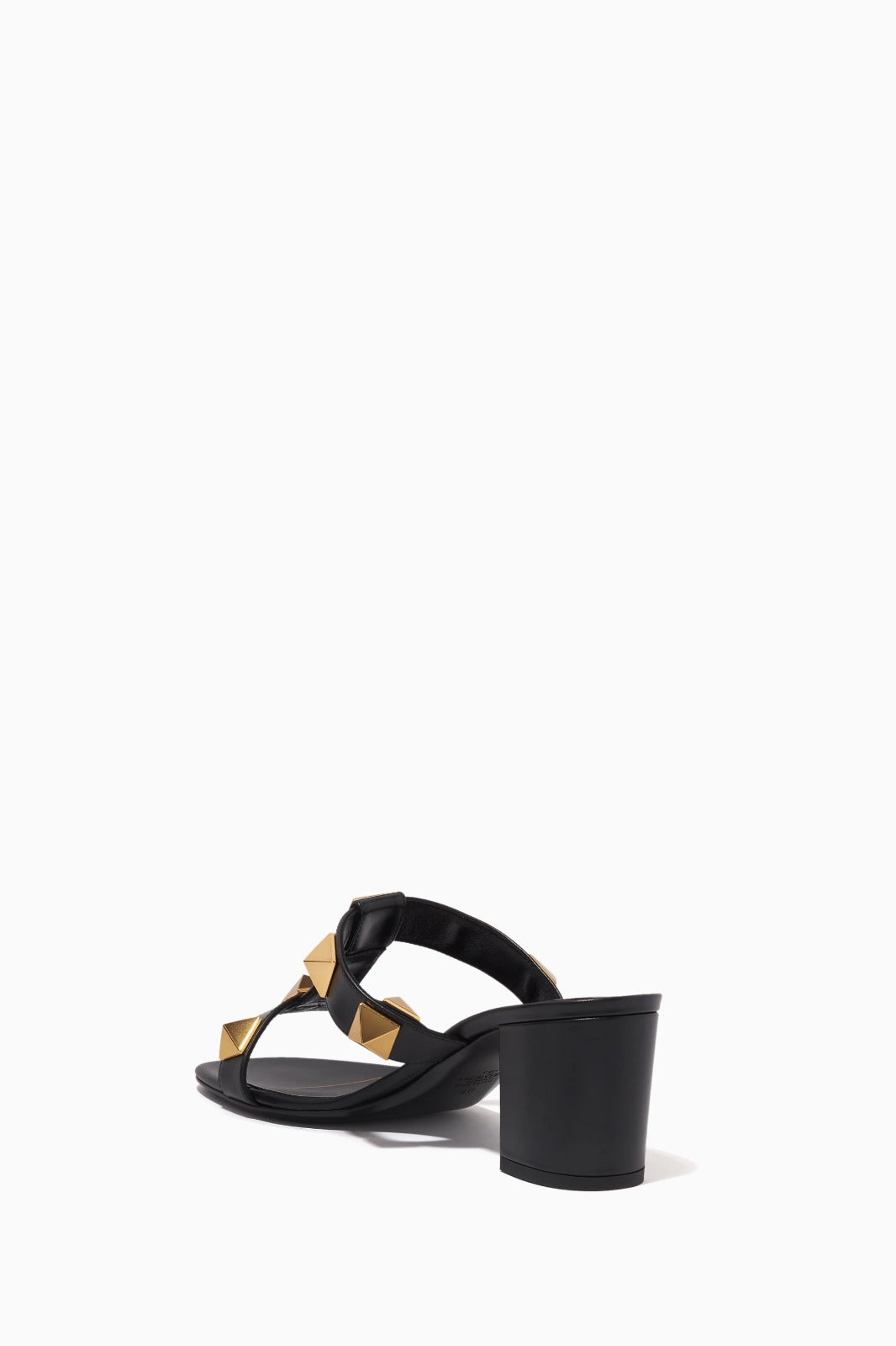 Roman Open Sandal with Pyramid Charms in Leather 7025 Roman Open Sandal with Pyramid Charms in Leather 7025