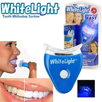 White Light Tooth Whitening Gel With Super Bright Oral Bleaching LED S3913668 - TUZZUT Qatar Online Shopping