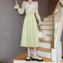 Long Pleated Black Skirt AL0166 Women Elegant Party Chiffon Skirt S4285767 - Tuzzut.com Qatar Online Shopping