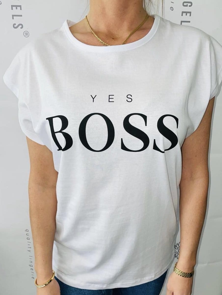 Round Neck Graphic Polyester T-Shirt White 2851454608 Round Neck Graphic Polyester T-Shirt White 2851454608