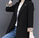 Women's Casual Coat Long Sleeve Jacket   593811 - TUZZUT Qatar Online Shopping