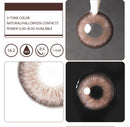 Unibling Galaxy Brown Contact Lenses for Eyes (1 Pair) - TUZZUT Qatar Online Shopping