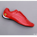 Red Leather Racing shoes 304946 - TUZZUT Qatar Online Shopping