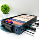 5-in-1 Multi Table Top Game Set For Kids 962-5 (Football, Curling , Ice Hockey, Bowling & Basketball ) - TUZZUT Qatar Online Shopping