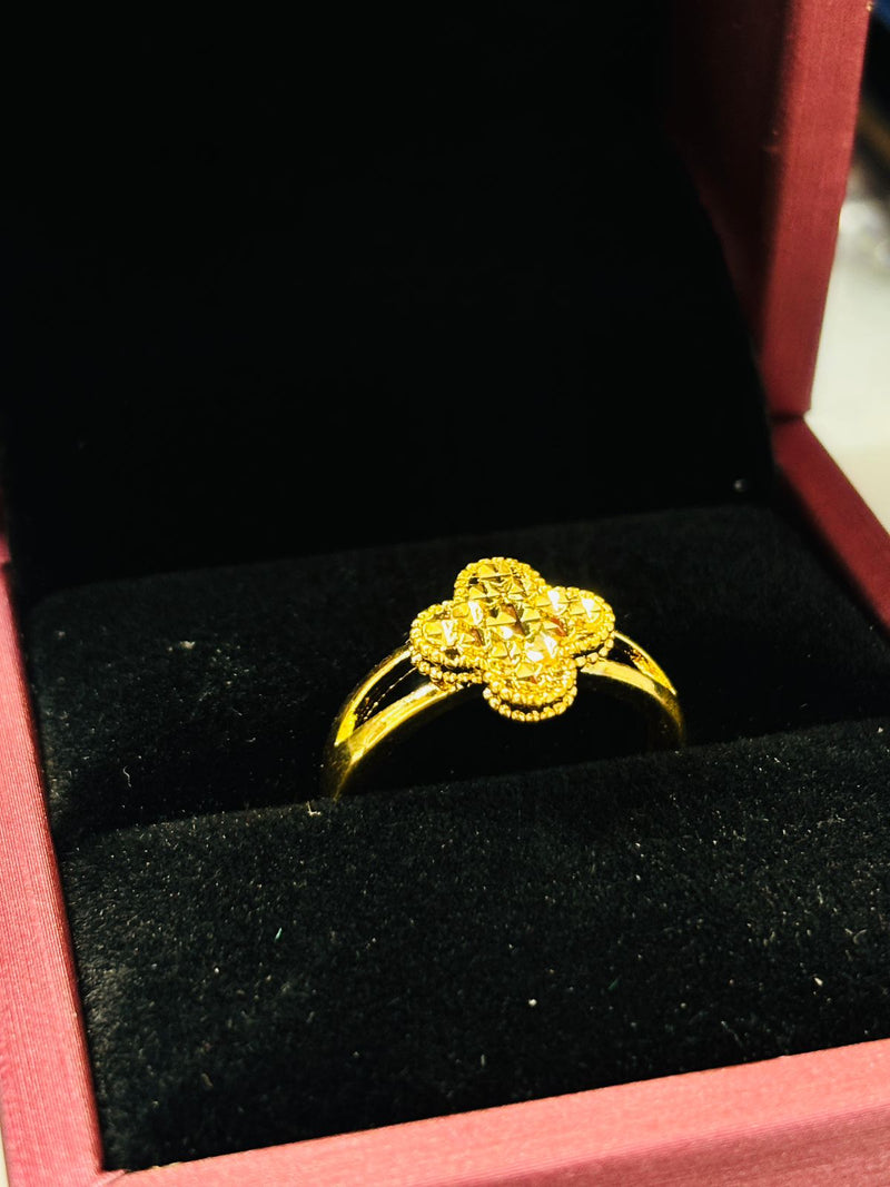 Womens Fashion Gold Ring S529732 - TUZZUT Qatar Online Shopping