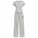 Women’s Short-Sleeve Top and Wide-Leg Trouser Set MIA-3