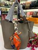 PREMIUM BASKET TOTE BAG with KEY COVER Leather Bag   347794 - TUZZUT Qatar Online Shopping