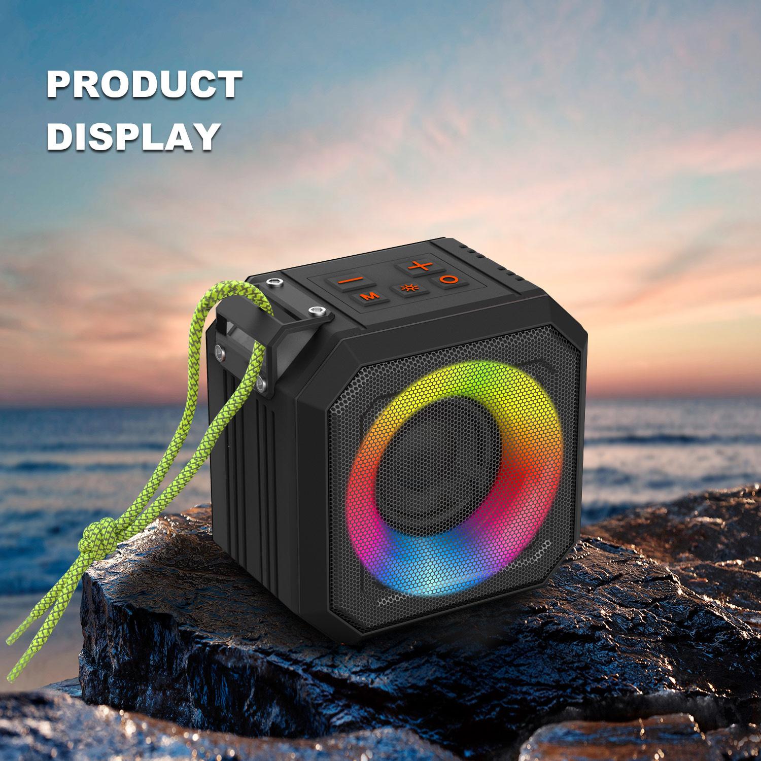 Waterproof Bluetooth Speakers IP65 Portable Mini Wireless Stereo Bass -K217 Waterproof Bluetooth Speakers IP65 Portable Mini Wireless Stereo Bass -K217