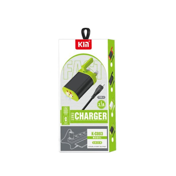 Kim Fast Charger K-C003 - TUZZUT Qatar Online Shopping