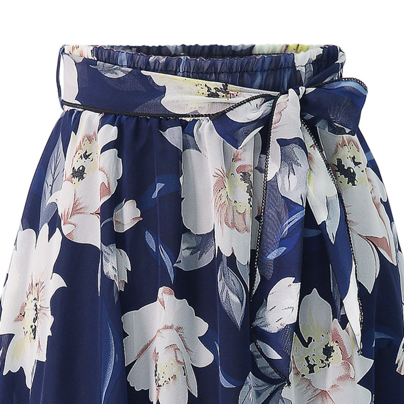 Women's Floral Skirt XL 17995