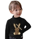 Children's Thermal Fleece Lined Half High Collar T-Shirt   1533421 - TUZZUT Qatar Online Shopping