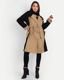 Button-Front Trench Coat 59168 - TUZZUT Qatar Online Shopping