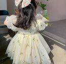 Girls Princess Skirt Floral Dress   295903 - TUZZUT Qatar Online Shopping